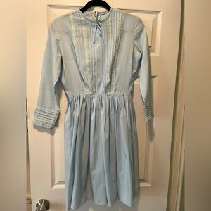 Light blue vintage dress